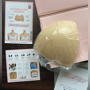 Boombas Med. lift/cups new in box